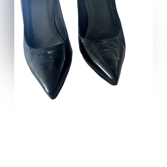 Stuart Weitzman Black Stiletto Pump 8 - Picture 3 of 6